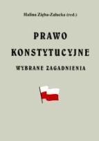 Okładka książki Prawo konstytucyjne. Wybrane zagadnienia