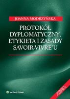 Okładka książki Protokół dyplomatyczny etykieta i zasady savoir-vivre'u