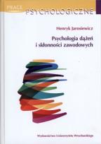Okładka książki Psychologia dążeń i skłonności zawodowych