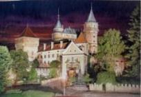 Opakowanie Puzzle 1000 Zamek Bojnice nocą CASTOR