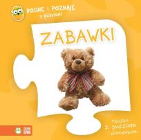 Okładka książki Rosnę i poznaję z puzzlami Zabawki