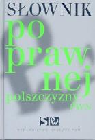 Opakowanie Słownik poprawnej polszczy.PWN + płyta CD-ROM