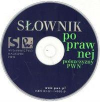 Opakowanie Słownik poprawnej polszczyzny, płyta CD-ROM + książka