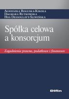 Okładka książki Spółka celowa a konsorcjum