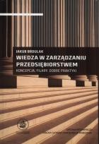 Okładka książki Wiedza w zarządzaniu przedsiębiorstwem