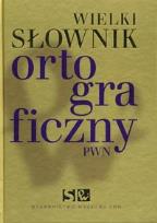 Opakowanie Wielki słownik ortograficzny PWN + CD