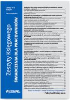 Okładka książki Zeszyty Księgowego Nr 3 Świadczenia dla pracowników