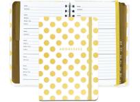 Opakowanie Adresownik Złote kropki