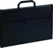 Opakowanie Aktówka z przekładkami 9112A czarna z rączką Eagle