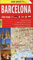 Opakowanie Barcelona city map 1:16 000