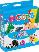 Opakowanie Ciasto-Pianka Amos  4 kolory x 25 gr.