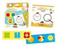 Okładka książki CzuCzu Mała akademia Kształty 2+