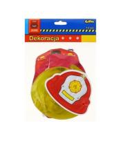 Opakowanie Dekoracje Straż Pożarna 12 sztuk