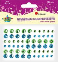 Opakowanie Dodatek dekoracyjny Craft-fun naklejka kryształki samoprzyle