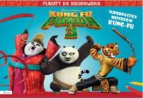 Okładka książki Dream Works Kung Fu Panda 3 Superpaczka Plakaty do kolorowania