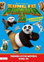 Okładka książki Dream Works Kung Fu Panda 3 Trening czyni mistrza Łamigłówki z naklejkami
