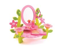 Opakowanie Drewniana toaletka z akcesoriami