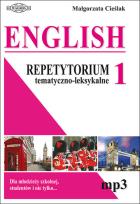 Okładka książki English Repetytorium tematyczno-leksykalne MP3