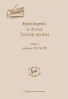 Opakowanie Epistolografia w dawnej Rzeczypospolitej Tom 1-2