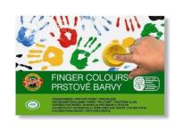 Opakowanie Farby do malowania palcami 6 kolorów x 50 ml