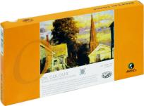 Opakowanie Farby olejne Maries 12 ml. 12 kolorów