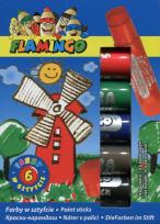 Opakowanie Farby w sztyfcie 6 kolorów 6x10g