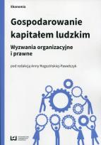 Okładka książki Gospodarowanie kapitałem ludzkim