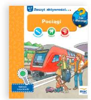 Okładka książki Jak i dlaczego! Pociagi