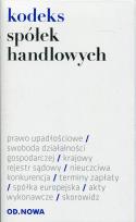 Okładka książki Kodeks spółek handlowych