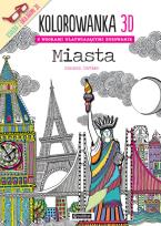 Okładka książki Kolorowanka 3D Miasta