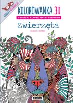Okładka książki Kolorowanka 3D Zwierzęta