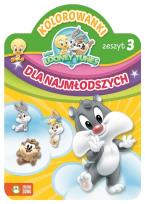 Okładka książki Kolorowanki dla najmłodszych Zeszyt 3 Baby Looney Tunes