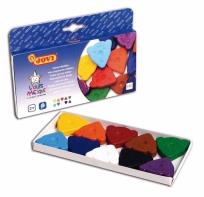 Opakowanie Kredki świecowe trójkątne Misie12 kolorów JOVI