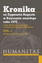 Okładka książki Kronika za Zygmunta Augusta w Knyszynie zmarłego..