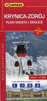 Opakowanie Krynica Zdrój mapa turystyczna 1:17 500