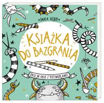 Okładka książki Książka do bazgrania Oko w oko z potworami