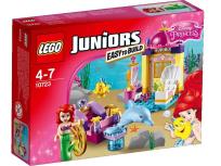 Okładka książki Lego Juniors Disney Princess kareta Arielki