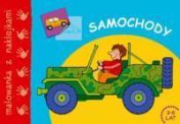 Okładka książki Malowanka z naklejkami - Samochody