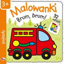 Okładka książki Malowanki 4 Pojazdy