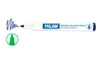 Opakowanie Markery do tablic Milan okrągłe zielone 12 sztuk