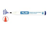 Opakowanie Markery Milan do tablic okrągłe czerwone 12 sztuk