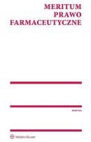 Okładka książki MERITUM Prawo farmaceutyczne