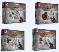 Opakowanie Metalowe konstrukcje - Motocykle mix TOY KRAFT
