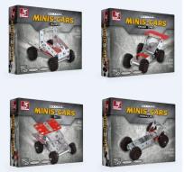 Opakowanie Metalowe konstrukcje - Samochody mix TOY KRAFT