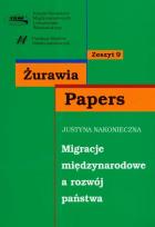 Okładka książki Migracje międzynarodowe a rozwój państwa zeszyt 9