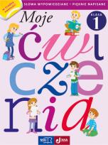 Okładka książki Moje Ćwiczenia. Słowa wypowiedziane, pięknie napisane