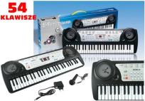 Opakowanie Multifunkcyjny duży keyboard 54 klawisze LED