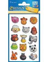 Opakowanie Naklejki 3D Zwierzęta