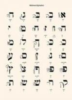 Opakowanie Notes Alfabet Hebrajski