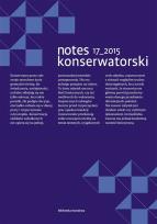 Opakowanie Notes Konserwatorski